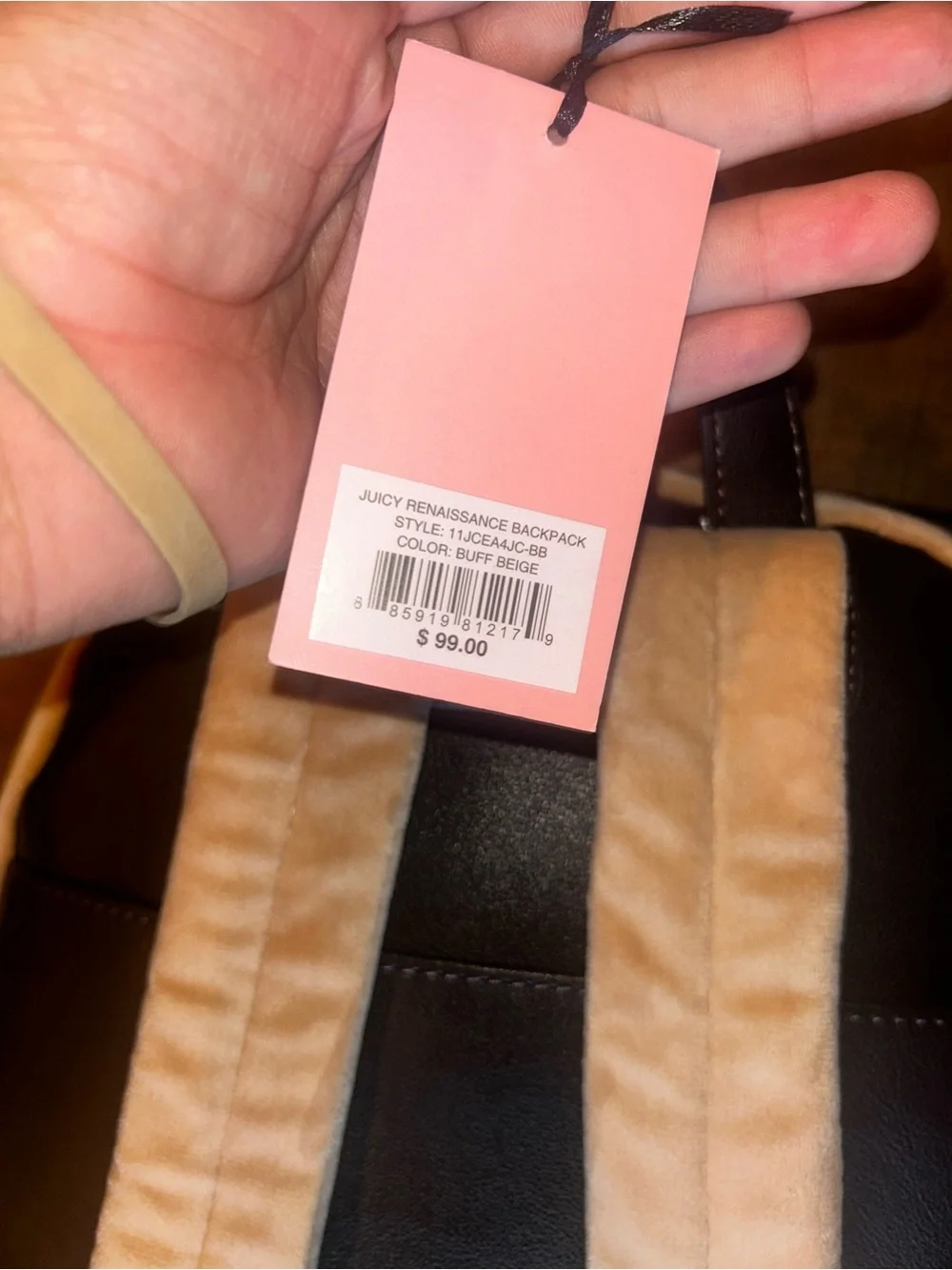 Juicy Couture Large Backpack NWT